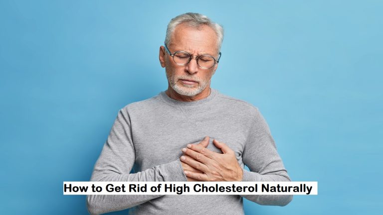 a man is suffering from high cholesterol