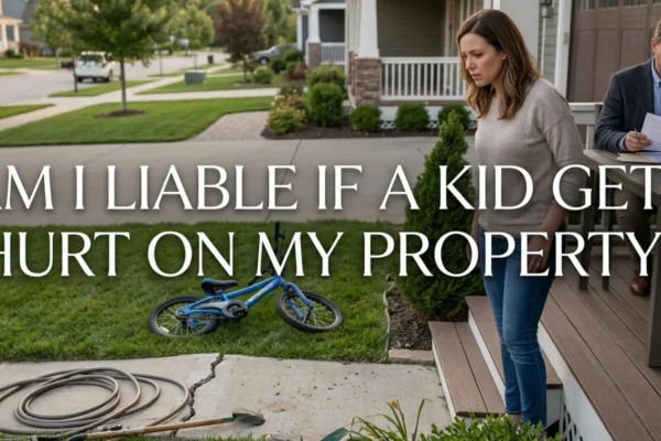 Am I Liable If a Kid Gets Hurt on My Property? A Complete U.S. Guide to Child Injury Claims, Homeowner Liability, Premises Rules, and Legal Defenses